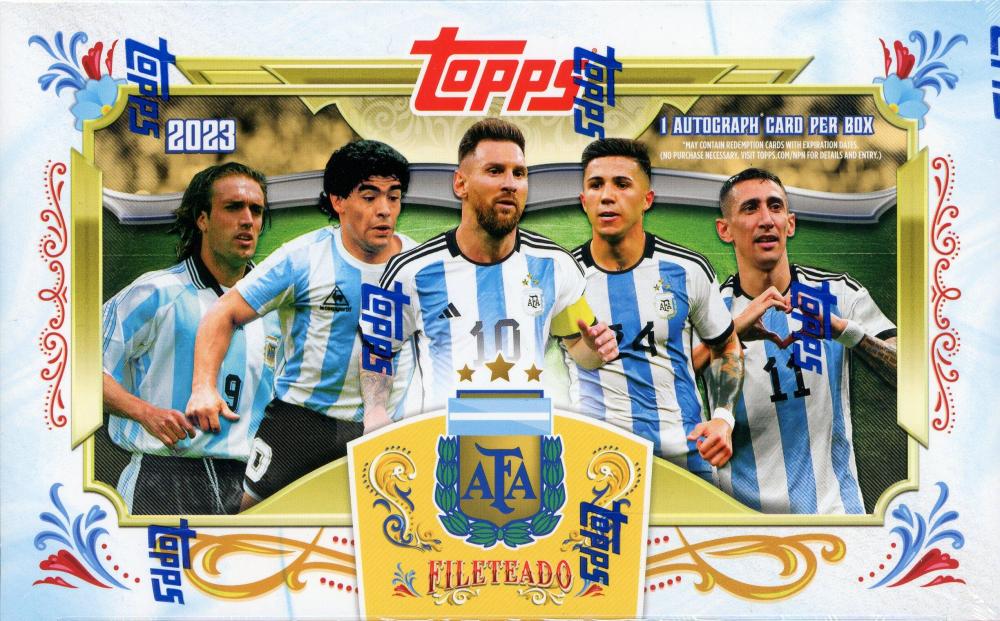 2023 TOPPS ARGENTINA FILETEADO SET 1 box - その他