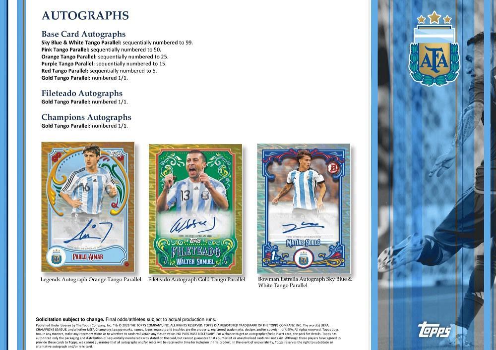 未開封】TOPPS TEAM SET ARGENTINA FILETEADO - その他