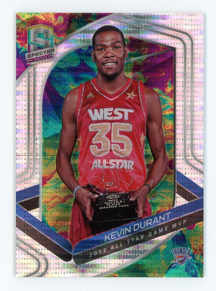 【セール人気SALE】Kevin Durant 2019-20 Spectra Spectacular Performances MVP Celestial Prizm /99 デュラント NBA その他