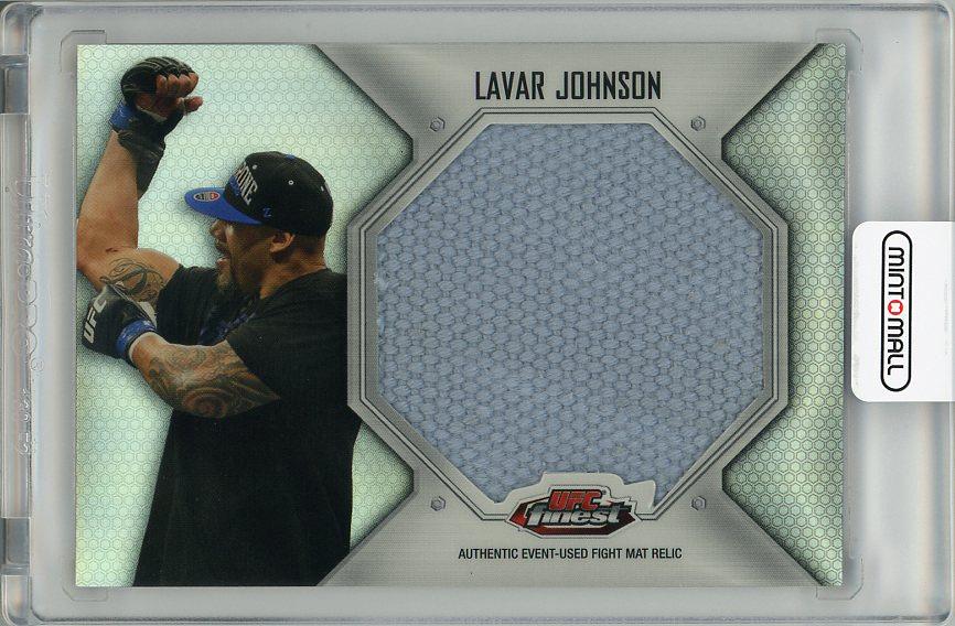 ミントモール / MINT 梅田店 / 【裏面難あり】2012 TOPPS UFC Finest Lavar Johnson Event Used  Fight Mat