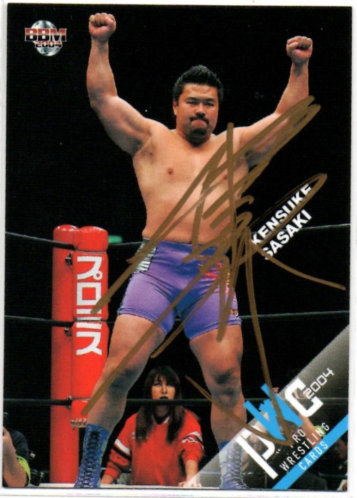 ミントモール / MINT LAB TOKYO店 / 2004 BBM PRO-WRESTLING 佐々木