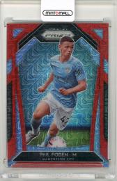 2020-21 Panini Prizm Premier League Phil Foden Red Mojo【1/135】 Manchester City