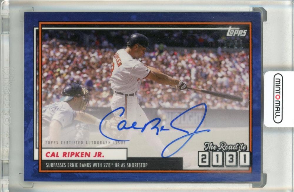 ミントモール / MINT 池袋店 / 2020 Topps X Cal Ripken 2131 ...