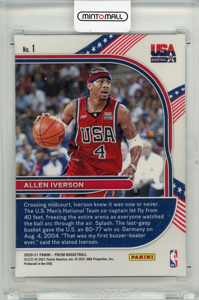 PANINI PRIZM NBA ALLEN IVERSON アイバーソンNBAカード