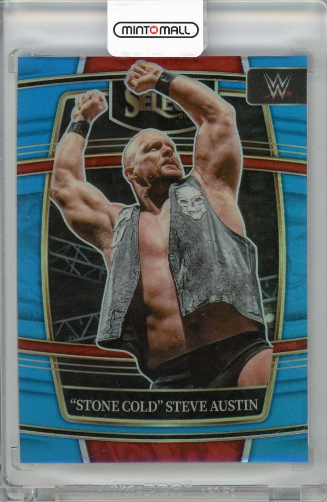 野花 卯月 2022 PANINI SELECT WWE スティーブオースチン サインカード