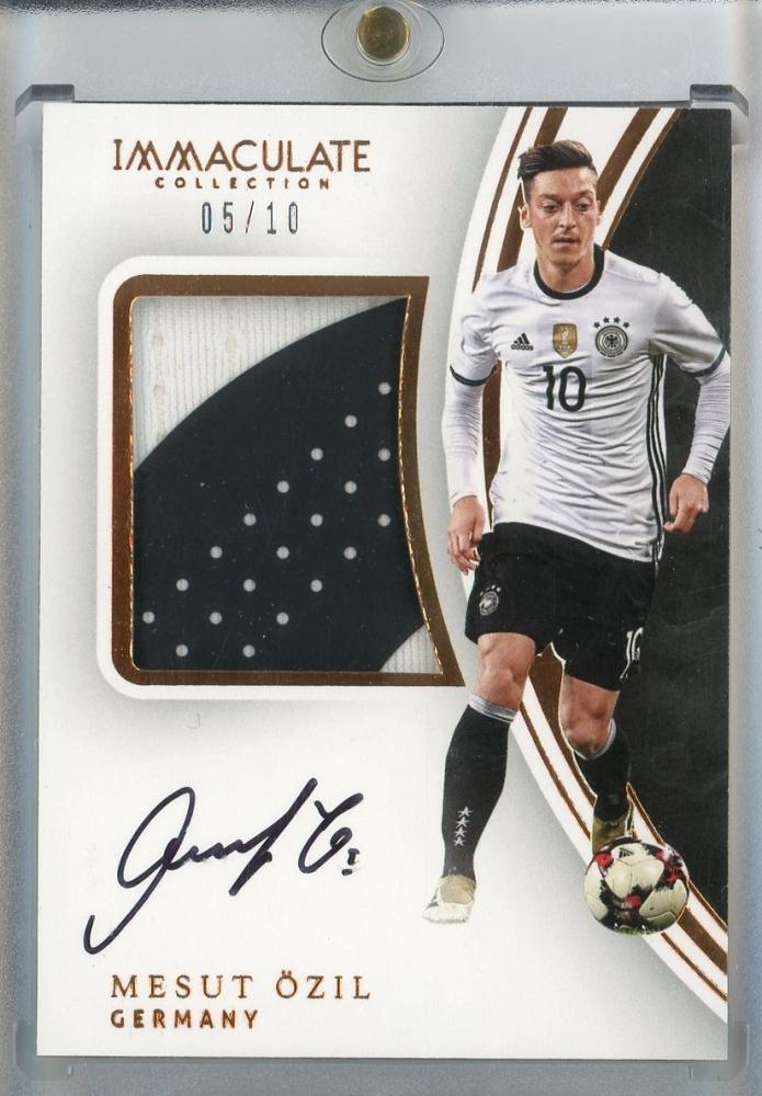 最新品エジル Mesut Ozil 2017 Panini immaculate soccer team emblem logo patch jersey auto CARD サインカード その他