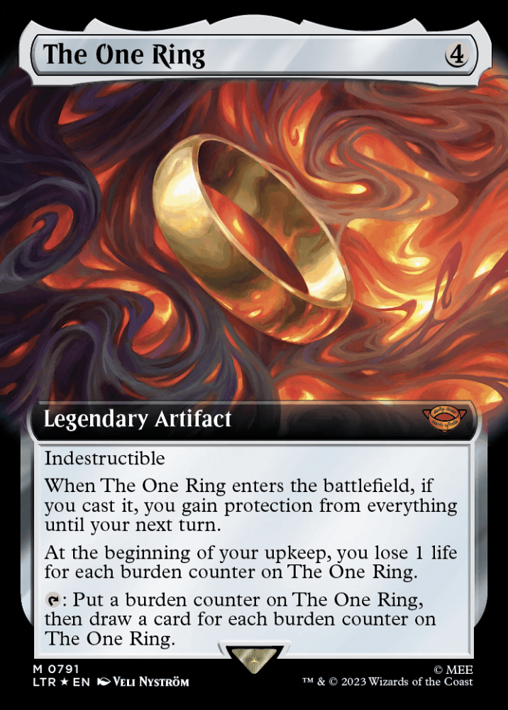 MTG 一つの指輪 the one ring 拡張アート サージfoil - bmplast.pe