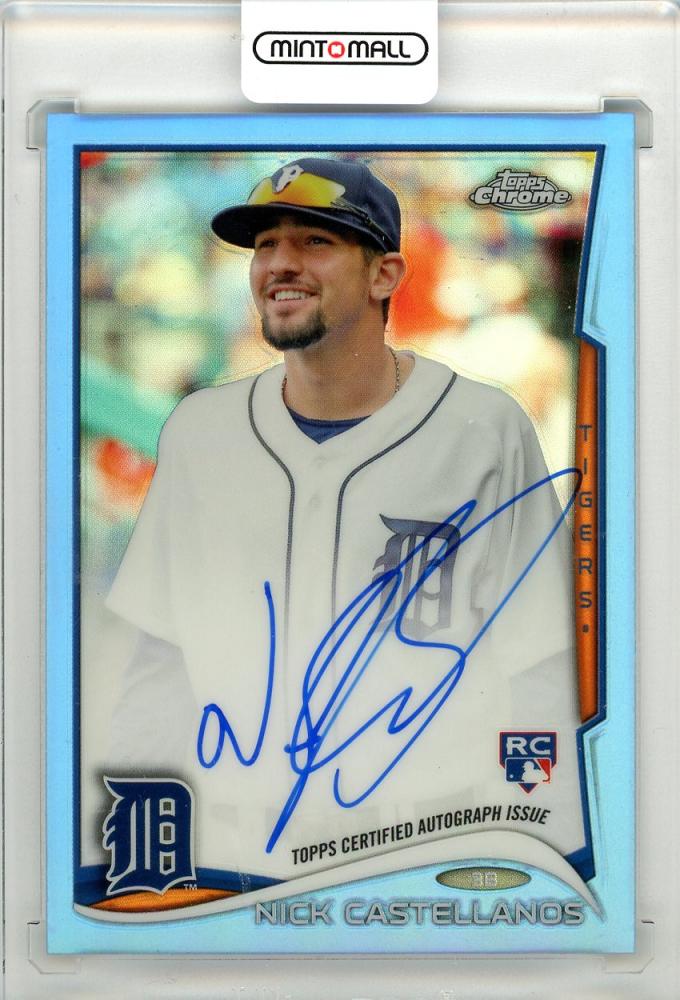 ミントモール / MINT 渋谷店 / 2014 Topps Chrome Nick Castellanos Autograph Blue ...