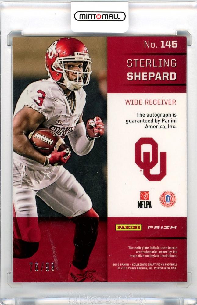 : 2016 Panini Prizm Draft Picks #145 Sterling Shepard