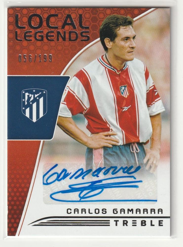 ミントモール Mint 新宿店 18 19 Panini Treble Local Legends Autographs Carlos Gamarra 056 199