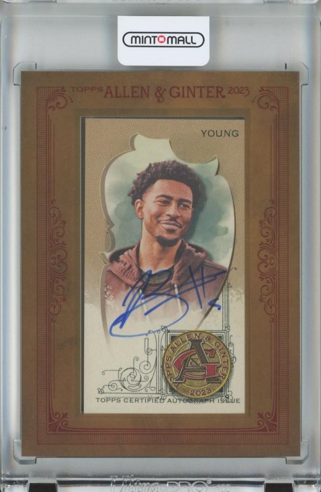 topps Allen \u0026Ginter Bryce Youngサインカードアメリカン