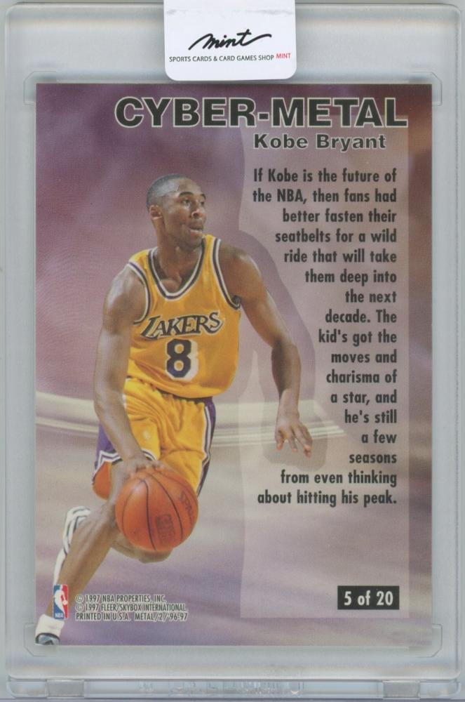 超美品の Insert Rare 1998 Universe Metal Metal Planet Bryant Kobe 