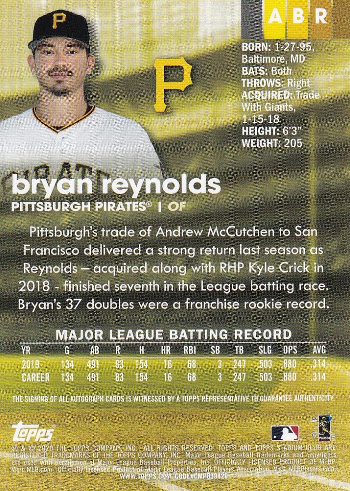 Bryan Reynolds Legends Bronze Coin Photo Mint | Pittsburgh Pirates