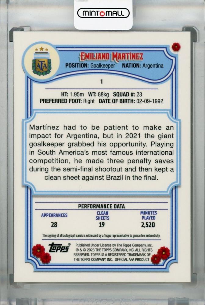 ミントモール / MINT 浦和店 / 2023 Topps Argentina Fileteado 