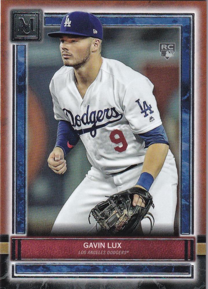 MLB 1st auto GAVIN LUX パープル 250シリ - スポーツ選手