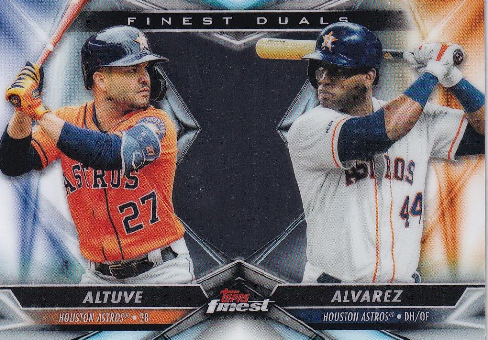 ミントモール Mint 浦和店 Topps Finest Houston Astros Yordan Alvarez Jose Altuve Finest Duals