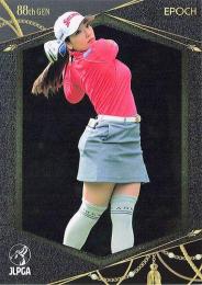 2023 EPOCH JLPGA Top players 安田彩乃 Auto 60/88シリ