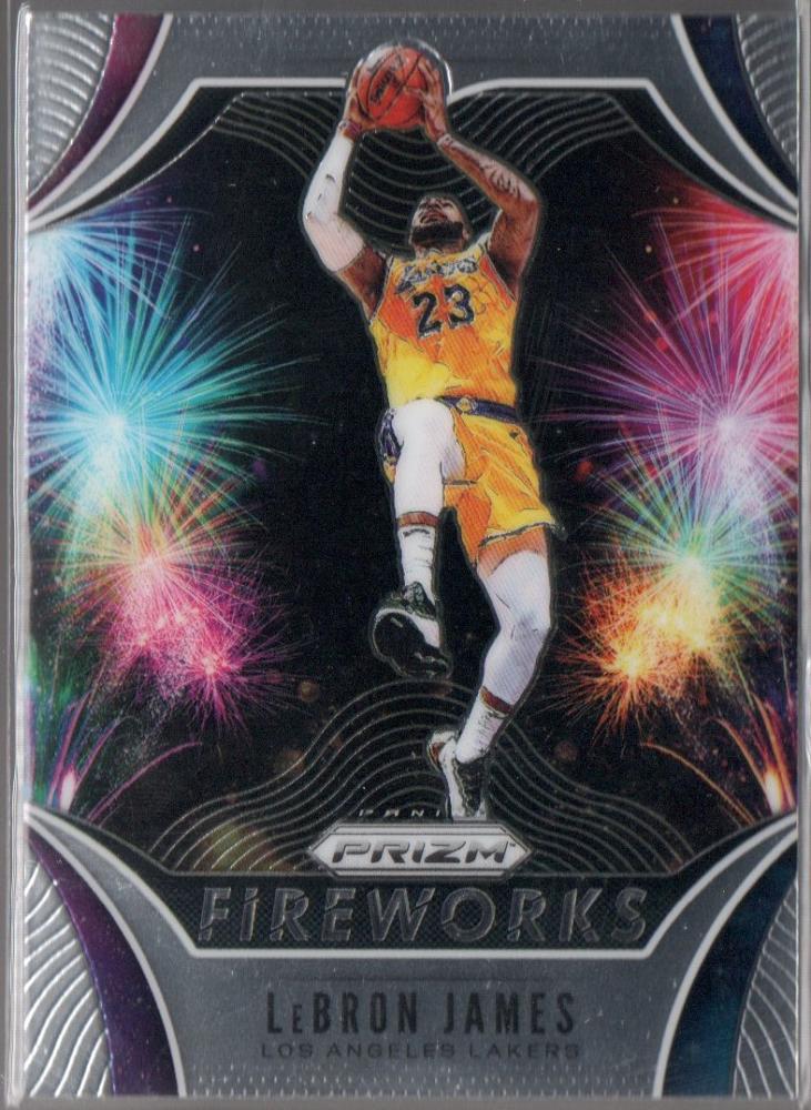 レブロンジェームズ Lebron James Fireworks Prizm - その他