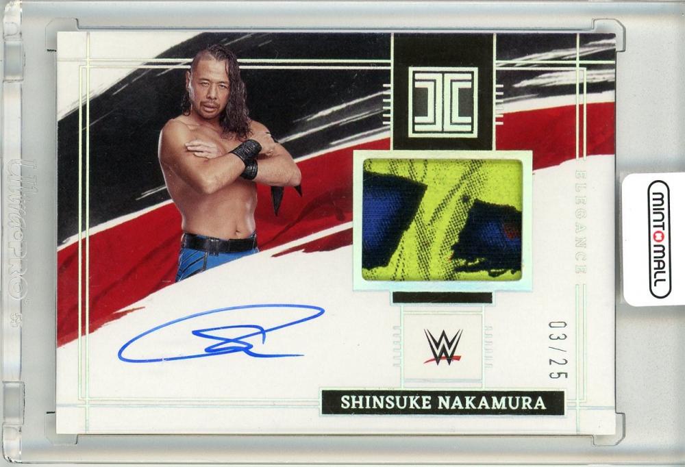 返品送料無料】 Shinsuke Auto Memorabilia Elegance WWE Impeccable