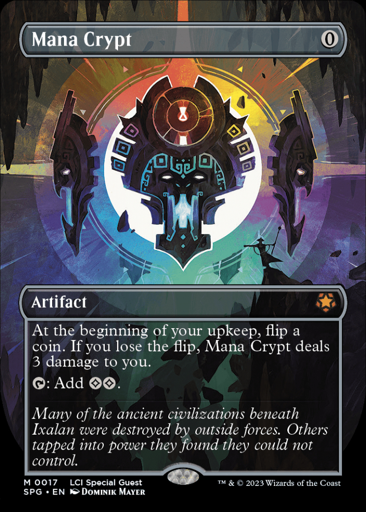 別注MTG　《魔力の墓所/Mana Crypt》　2XM　日本語 アーティファクト