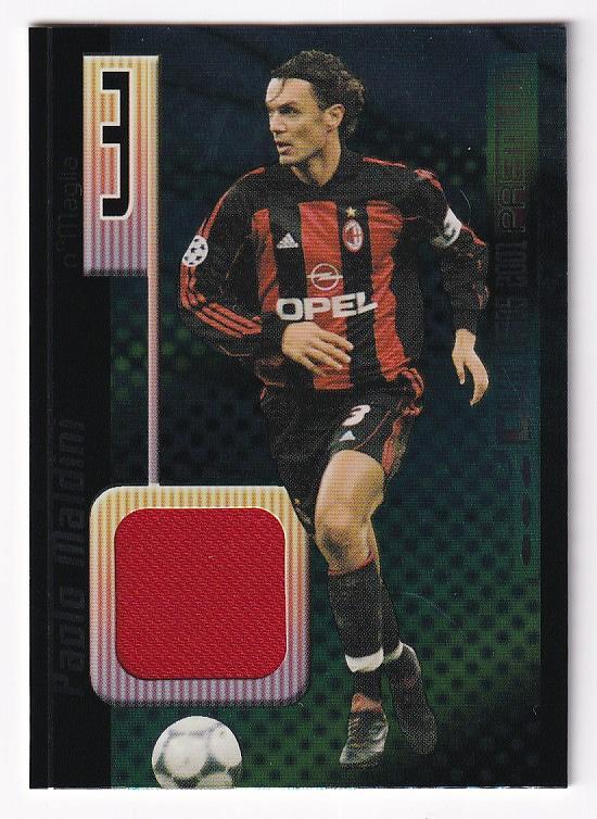 2001 CALCIO CARDS MILAN MALDINI ジャージカード - luknova.com