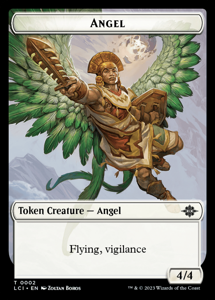 フェアリールーすべそれ  FOIL 天使トークン Angel Token WonderGOO