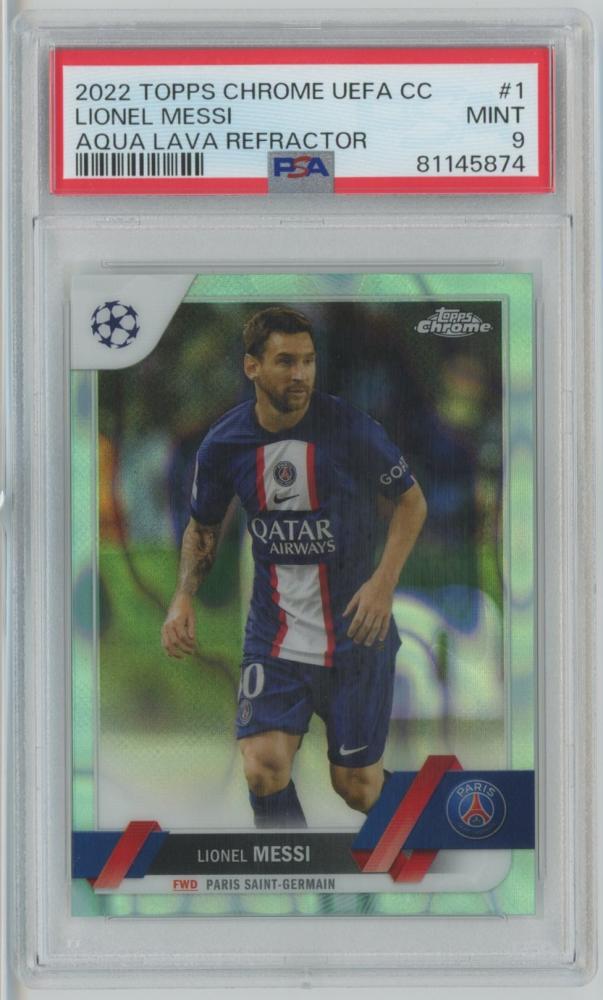 その他サッカー　250シリ　PSA9　メッシ　messi topps chrome