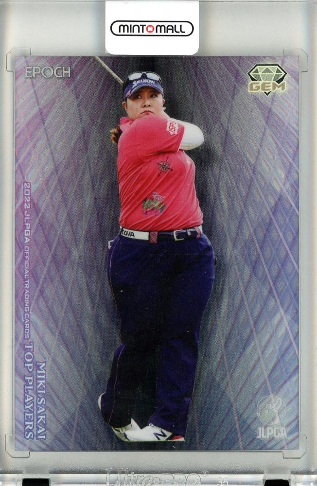 ミントモール / MINT 立川店 / 2022 EPOCH JLPGA 女子プロゴルフ TOP PLAYERS 酒井美紀 GEM 13/20