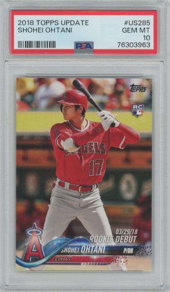 PSA10 GEM MINT 】2018 Topps Update Series 大谷翔平 RC ルーキー