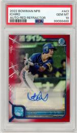 ミントモール / MINT 札幌店 / 2022 TOPPS NPB BOWMAN イチロー AUTOGRAPH CARD RED REFRACTOR  #ACI 5枚限定【2/5】【PSA10】《Gem-MINT》LEGEND