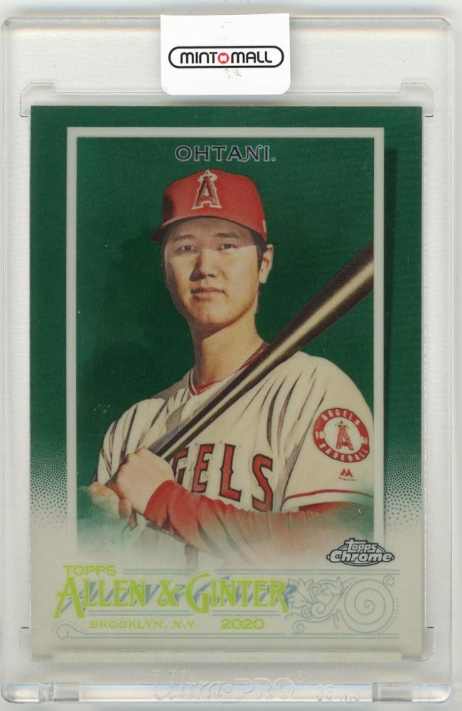 大谷翔平 ☆PSA10☆ 2020 Topps Green Refractorトレーディングカード