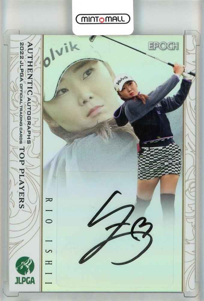 ミントモール / MINT 池袋店 / EPOCH 2022 JLPGA 日本女子プロゴルフ TOP PLAYERS 石井理緒 直筆サインカード( パラレル版) 13/30