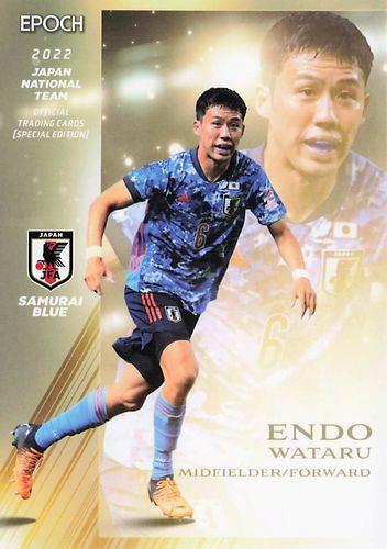 ミントモール / MINT BASE店 (TCシングル通販) / 2022 EPOCH サッカー日本代表 スペシャルエディション #16 遠藤航  レギュラーカード