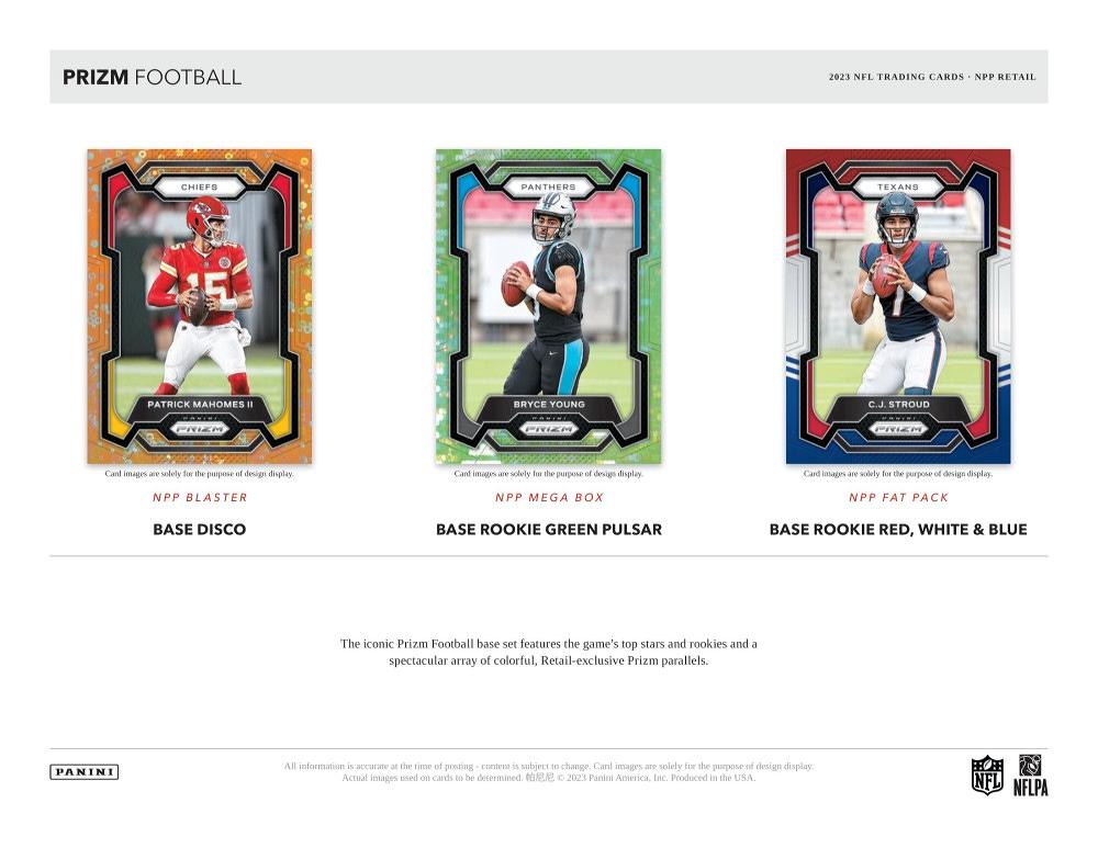 ミントモール / MINTWEB店 (ボックス通販) / NFL 2023 PANINI PRIZM FAT PACK