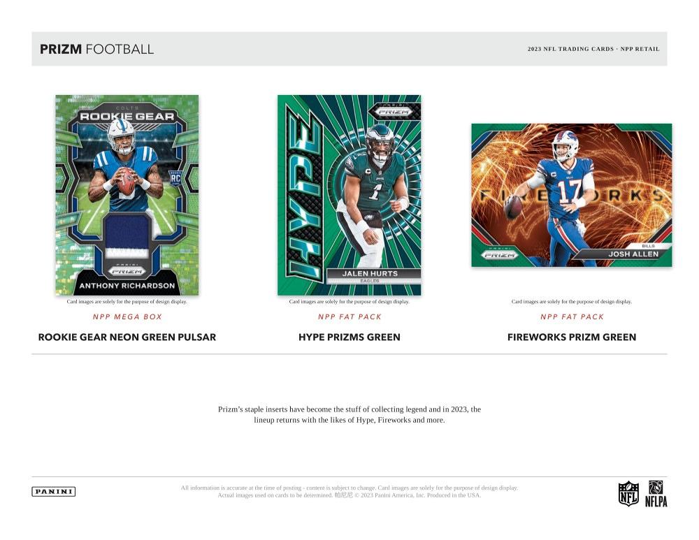 ミントモール / MINTWEB店 (ボックス通販) / NFL 2023 PANINI PRIZM FAT PACK