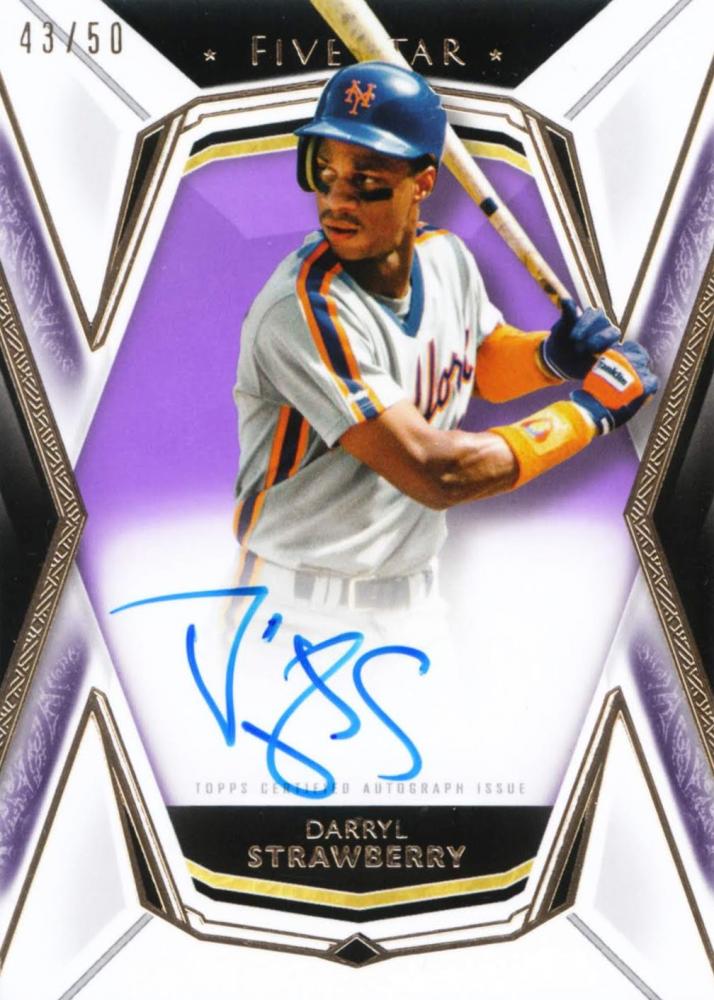 ミントモール Mint 札幌店 2019 Topps Five Star Darryl Strawberry Autograph