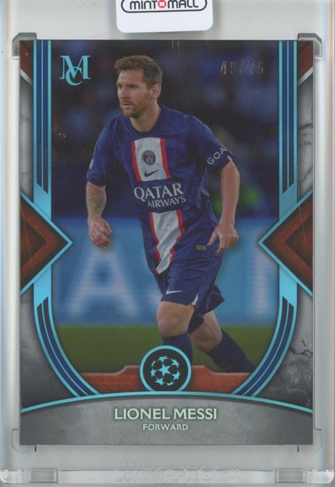 定番 topps museum リオネル メッシ psa9 messi サッカーカード ...