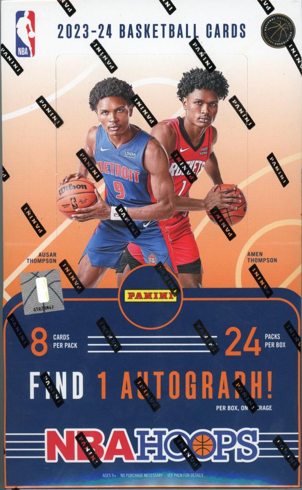 NBA 2023-24 Panini Hoops Hobby Box④HotSignatu - その他