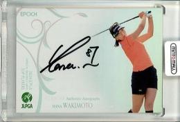 ミントモール / MINT 立川店 / 2024 EPOCH JLPGA 日本女子プロゴルフ協会 TOP PLAYERS 脇元華 #HAG-67  直筆サインカード 横パラレル版【05/30】