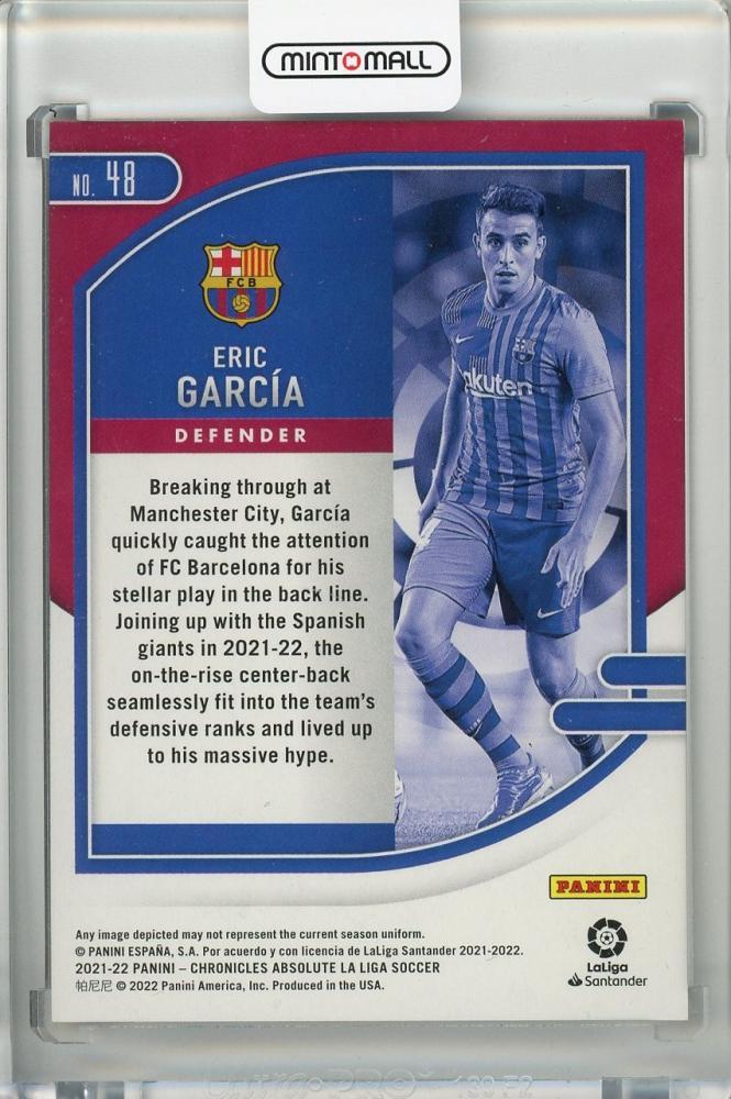 PANINI CHRONICLES SOCCER 2021-2022 ABSOLUTE YANGEL HERRERA 1/1 one 