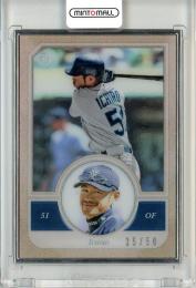 イチロー世界で5枚 MLB 2002 PSA 8 fleer premium イチロー