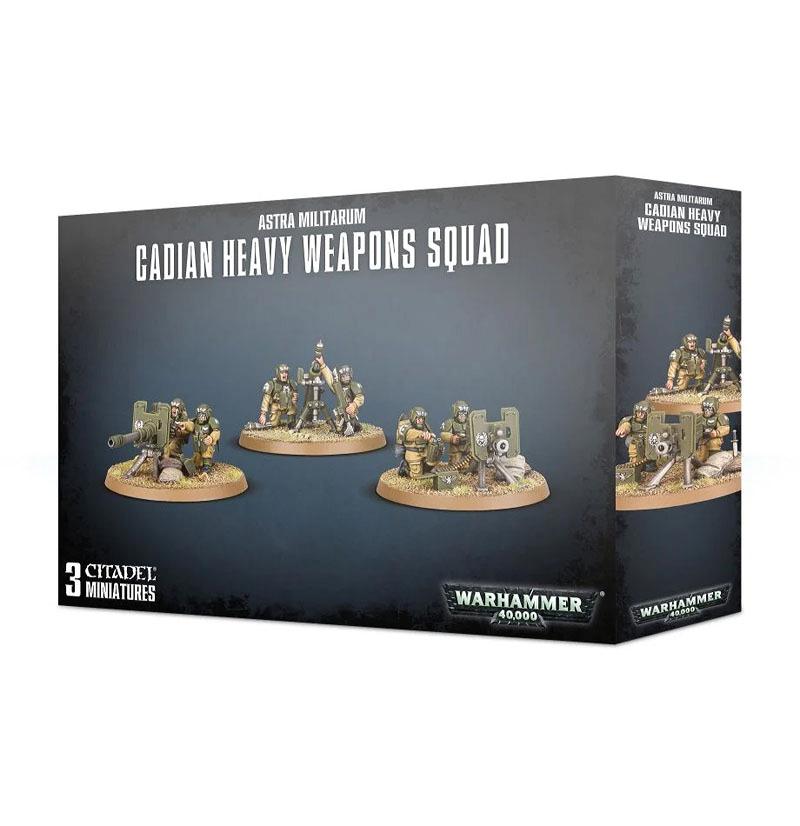 ミントモール Mint Web アストゥラ ミリタルム ケイディア ヘヴィウェポン スカッド Astra Militarum Cadian Heavy Weapon Squad ウォーハンマー