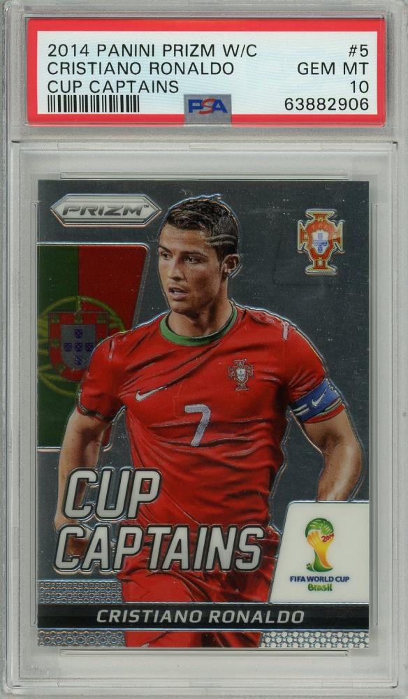 リリカル_CRONALDO2014 Panini Prizm クリスティアーノ ロナウド PSA10