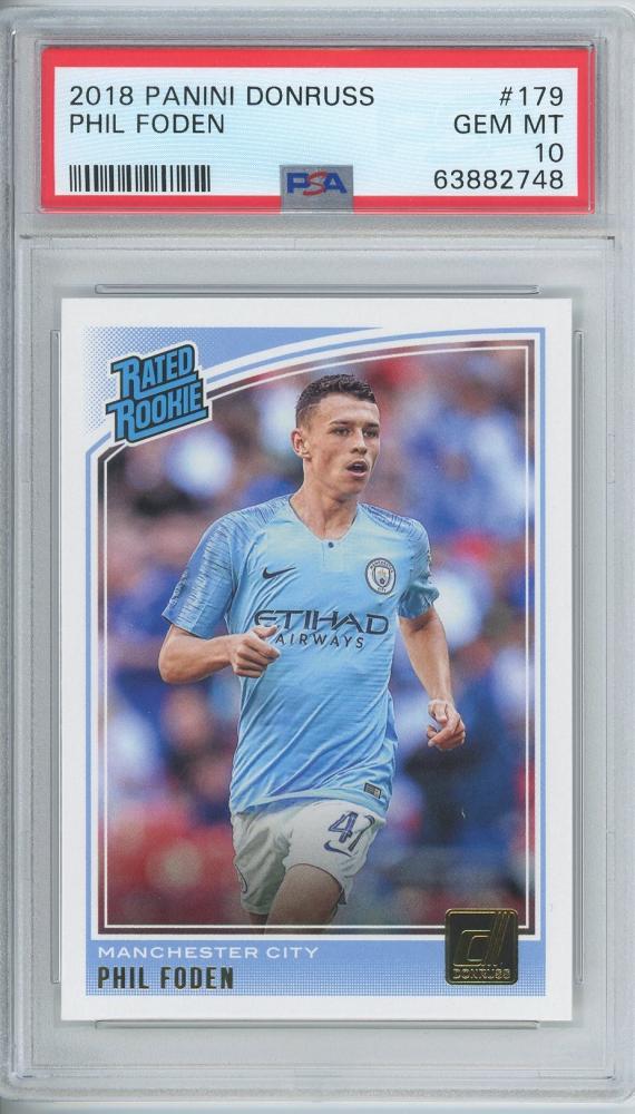 いつでもポイント10倍 2018 Phil Foden Rated Rookie サッカー カード