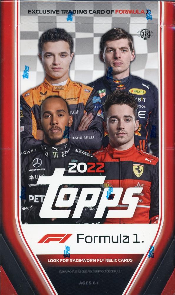 柔らかい 2022 TOPPS CHROME F1 HOBBY 新品未開封ボックス③