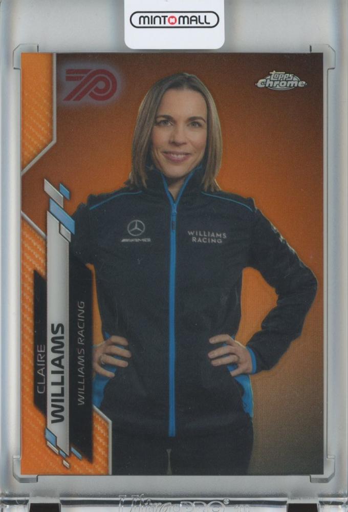 ミントモール / MINT 池袋店 / 2020 Topps Chrome Formula 1 Claire Williams 70TH  ANNIVERSARY PARALLELS/70th Orange