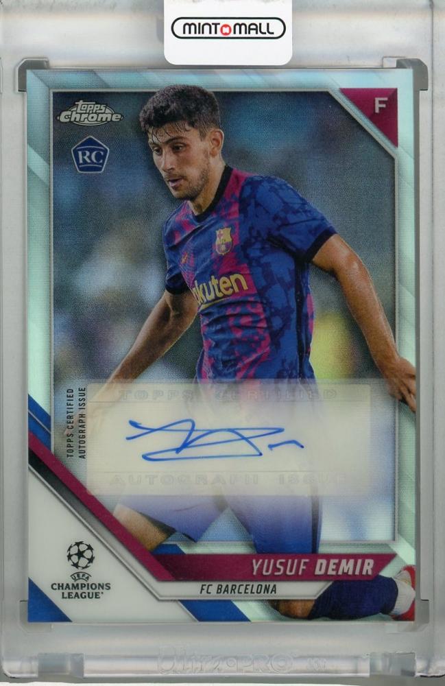 ミントモール / MINT 浦和店 / 2021-22 Topps Chrome UEFA Champions League FC Barcelona  Yusuf Demir Chrome Autographs(RC)