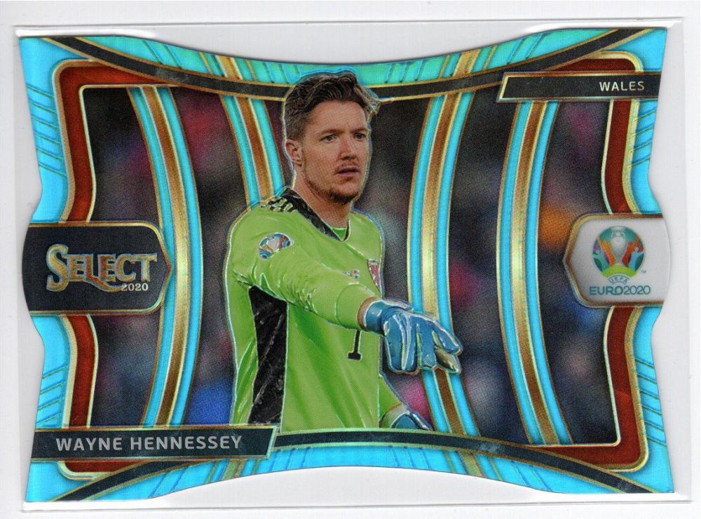 ミントモール Mint Lab Tokyo Panini Select Uefa Euro Preview Mezzanine Light Blue Prizm Die Cut Wayne Hennessey 170 175