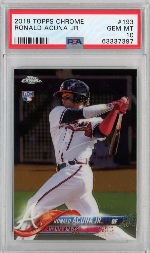 MLB Ronald Acuna Jr. PSA10 - その他