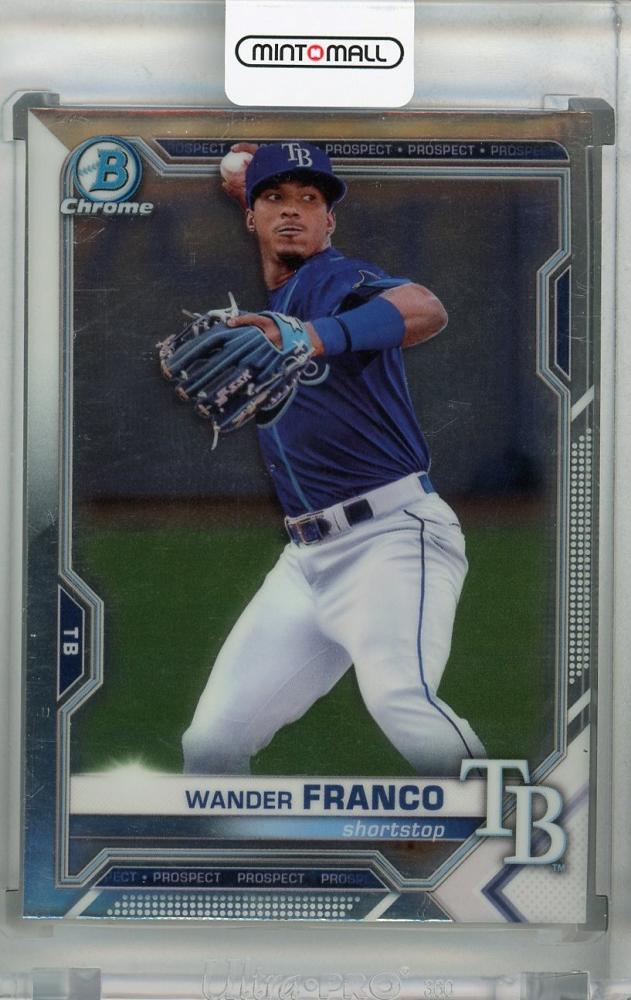 Mint Topps Bowman Chrome Tampa Bay Rays Wander